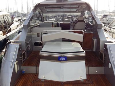 Deck of Eva 2, a Grginić jahte Mirakul 40 yacht at Grad Biograd na Moru, Croatia