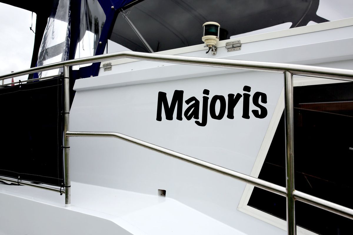 Majoris, a De Drait Renal 40 motorboat at Heukelum, Netherlands