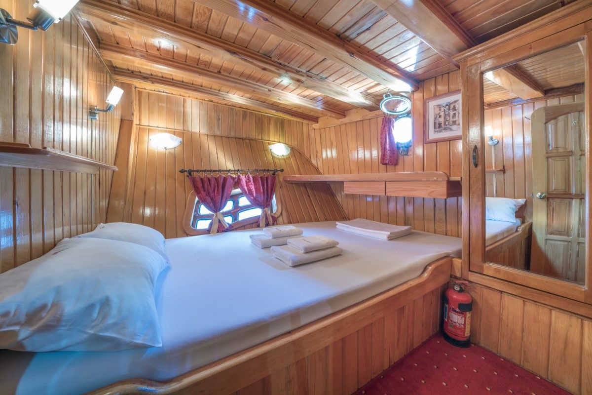Cabin on Tango, a Custom Made Tango yacht at Grad Kaštela, Croatia