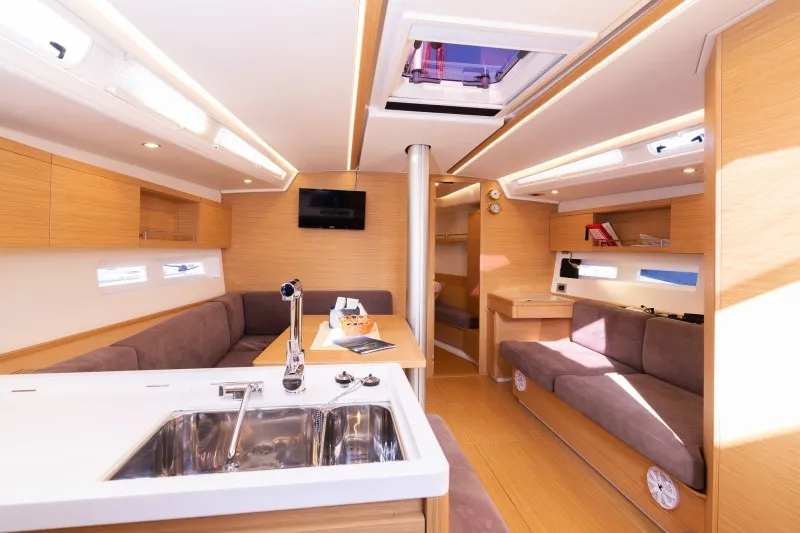 Sportski Vuk 44, a Cantiere Del Pardo (Grand Soleil) Grand Soleil 44 Performance sailboat at Grad Šibenik, Croatia
