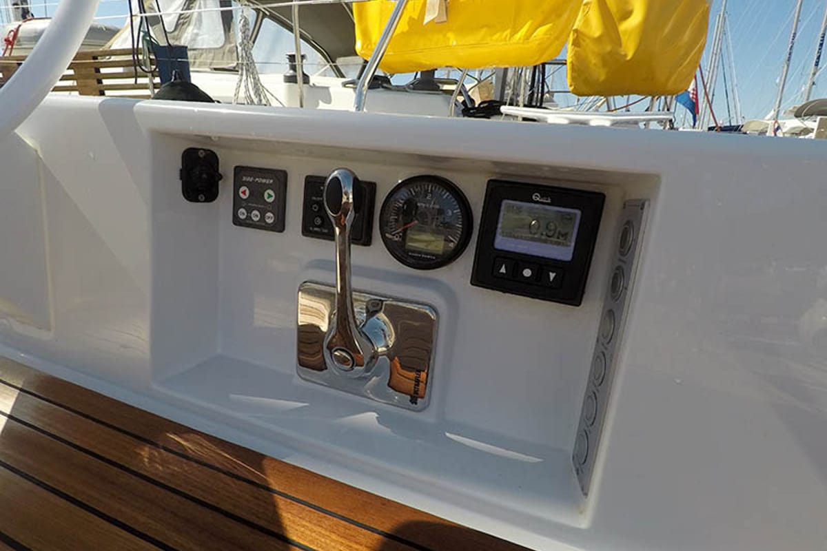 Sportski Vuk 44, a Cantiere Del Pardo (Grand Soleil) Grand Soleil 44 Performance sailboat at Grad Šibenik, Croatia