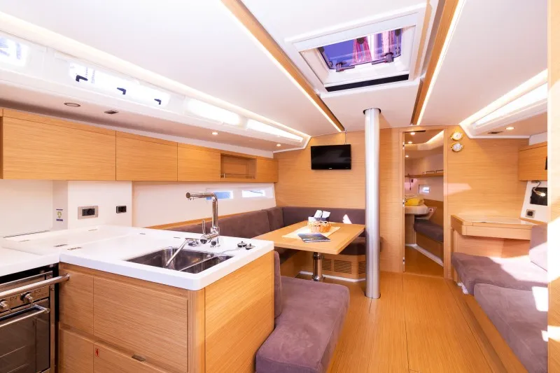 Sportski Vuk 44, a Cantiere Del Pardo (Grand Soleil) Grand Soleil 44 Performance sailboat at Grad Šibenik, Croatia
