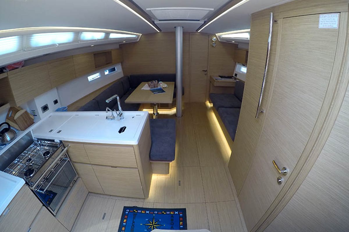 Sportski Vuk 44, a Cantiere Del Pardo (Grand Soleil) Grand Soleil 44 Performance sailboat at Grad Šibenik, Croatia