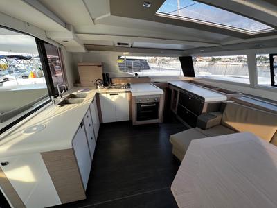 Galley of Andy, a Fountaine Pajot Tanna 47 catamaran at Općina Sukošan, Croatia