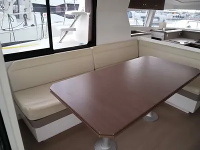 MEMORIES, a Bali Bali 4.1 catamaran at Parikia, Greece