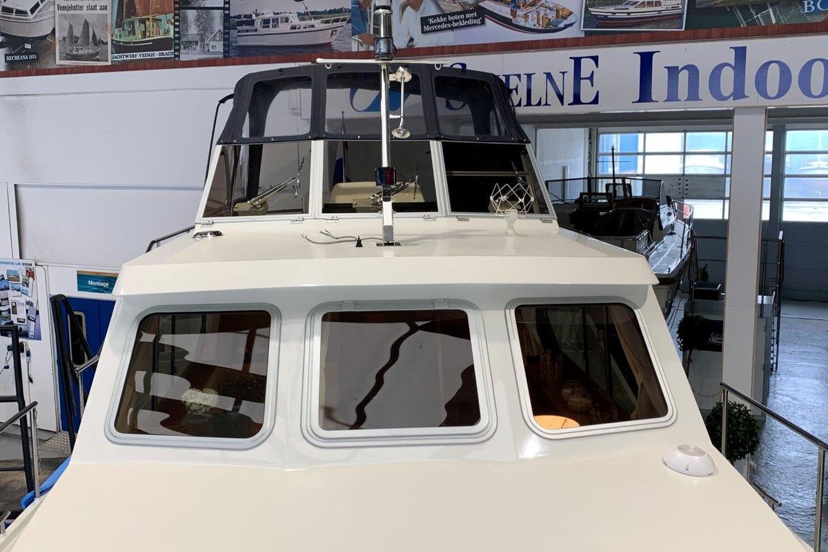 Exterior view of Vita Bella, a Gulet Succes 106 AC motorboat at Akkrum, Netherlands