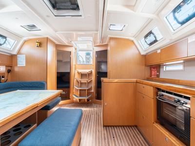 Cabin on Fedias, a Bavaria Cruiser 46 sailboat at Municipal Unit of Rhodes, Greece