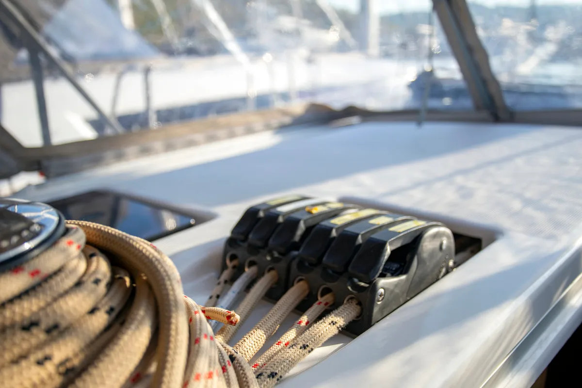 Sea Cloud 1, a Dufour 430 GL sailboat at Grad Pula, Croatia