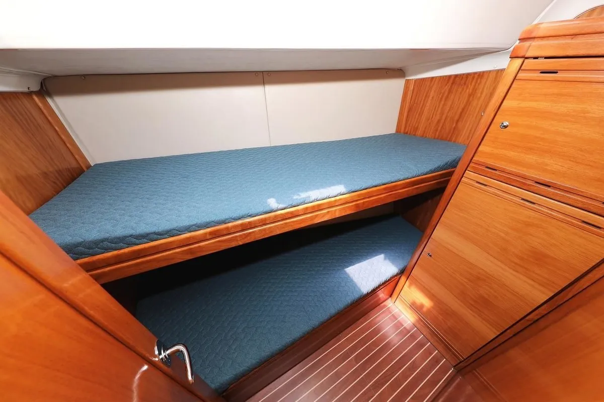 Cabin on SHH-BAV50, a Bavaria Cruiser 50 sailboat at Volos Municipality, Greece