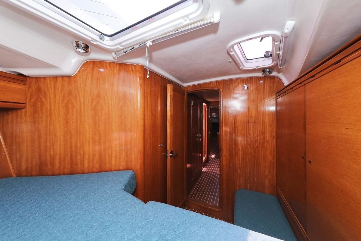 Cabin on SHH-BAV50, a Bavaria Cruiser 50 sailboat at Volos Municipality, Greece