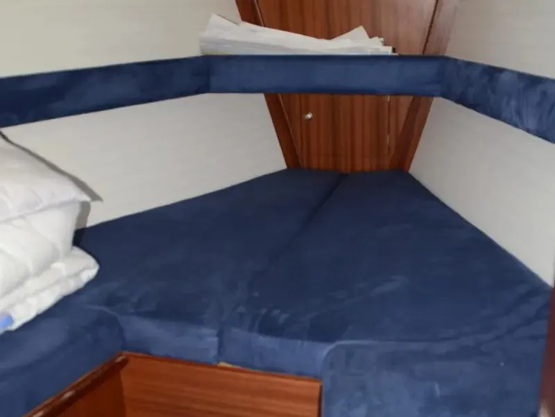 Cabin on Arctic Vision, a Delphia Yachts Delphia 37 sailboat at Harstad, Norway