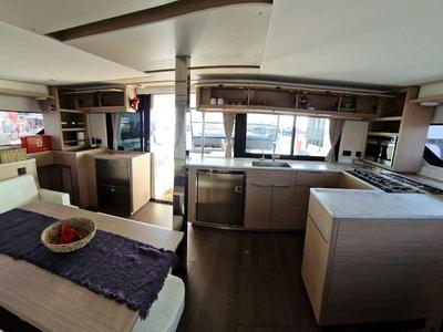 Galley of Celena VI, a Lagoon 46 catamaran at Kos, Greece