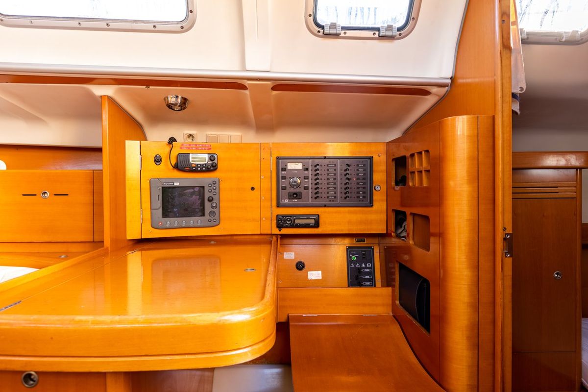 Kodo, a Beneteau First 40.7 sailboat at Punat, Croatia