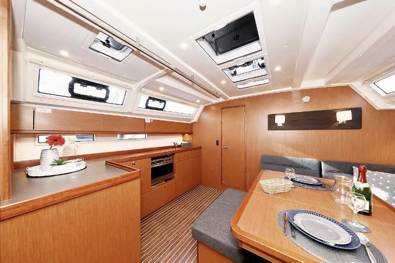 Salon of My life, a Bavaria Cruiser 46 - 4 cab.* sailboat at Grad Pula, Croatia