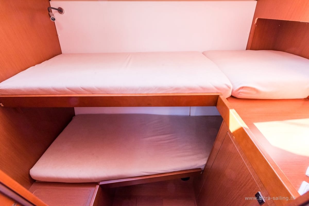 Cabin on Summer Dream, a Beneteau Oceanis 48 sailboat at Split, Croatia
