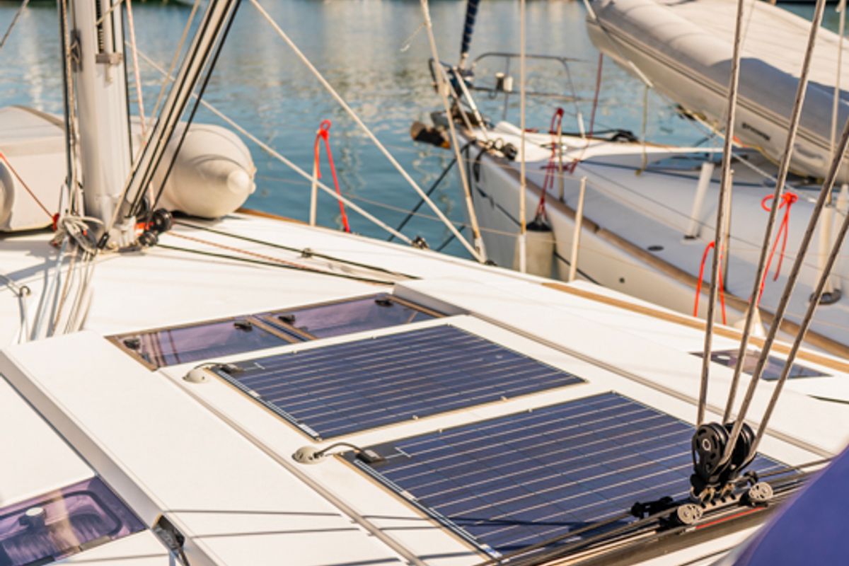 Maryalis, a Jeanneau Sun Odyssey 519 sailboat at Athens, Greece