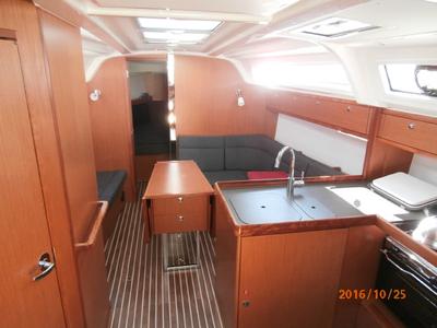 Salon of Mattina, a Bavaria Cruiser 37 sailboat at Municipal Unit of Lefkada, Greece