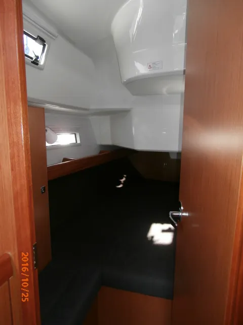 Cabin on Mattina, a Bavaria Cruiser 37 sailboat at Municipal Unit of Lefkada, Greece