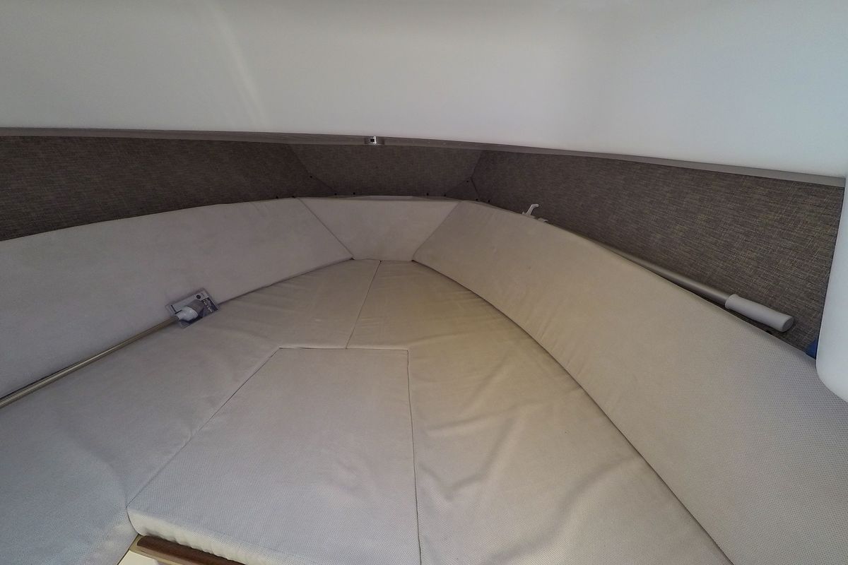 Cabin on 253065ML, a Galeon Galia 630 motorboat at Mali Lošinj, Croatia