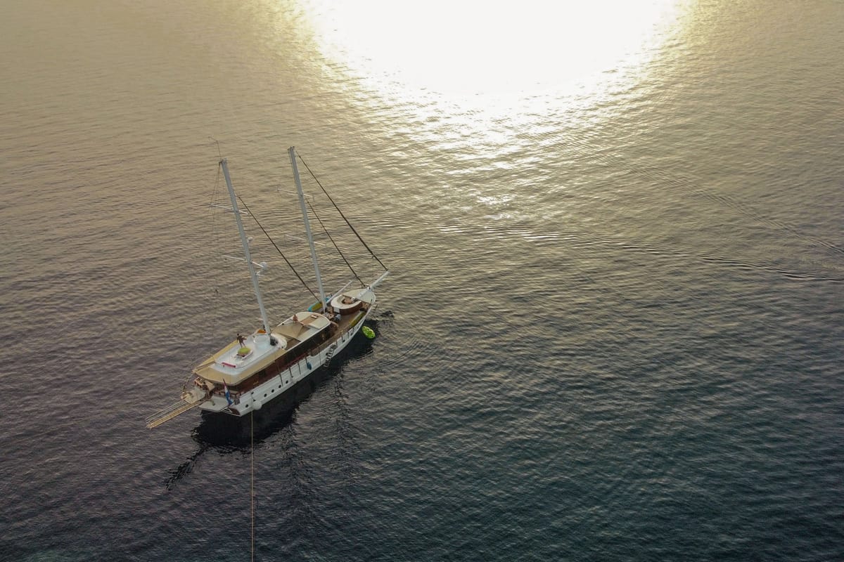 Exterior view of Phoenix Bronze, a Custom Made Phoenix Bronze yacht at Split, Croatia