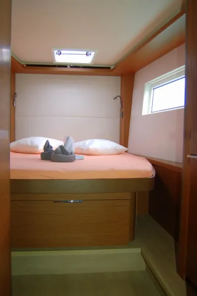 Cabin on Cabin O06 (RB), a Lagoon 50 catamaran at Eden Island Marina, Seychelles