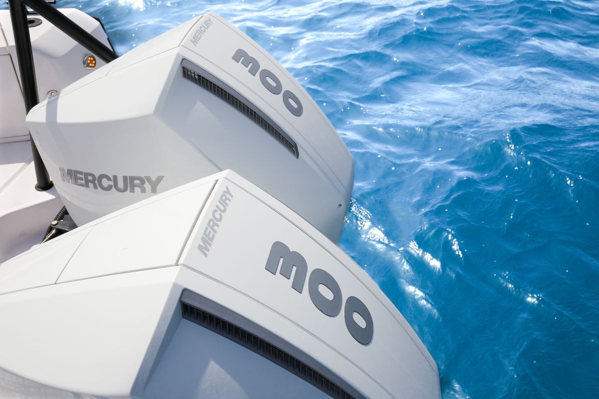 DIONNE, a Axopar 37 XC Cross Cabin motorboat at Eretria Municipal Unit, Greece
