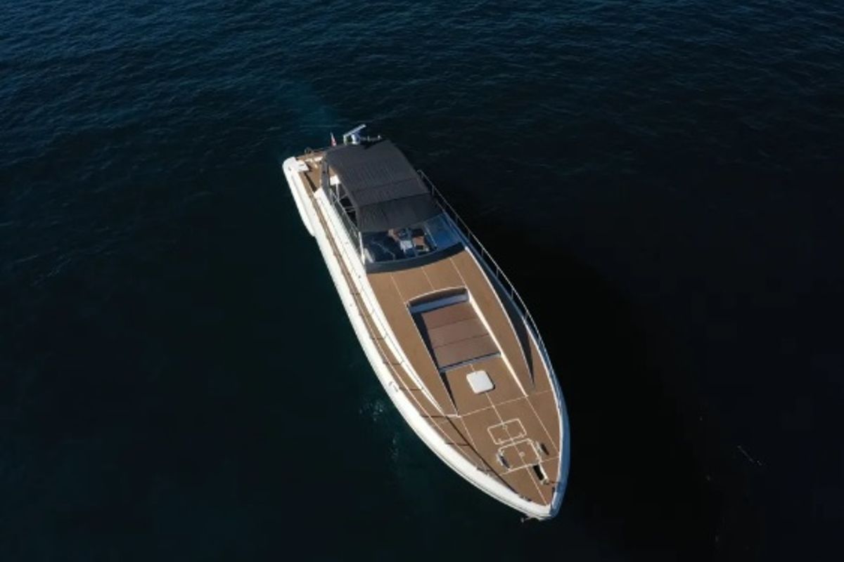 Exterior view of Maeva Star, a Leopard 23 yacht at Syracuse, Italy