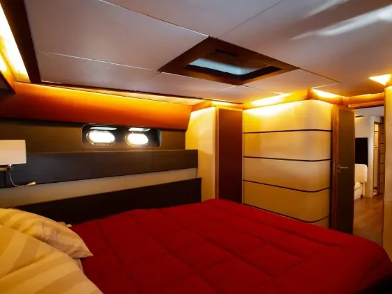 Cabin on Maeva Star, a Leopard 23 yacht at Syracuse, Italy