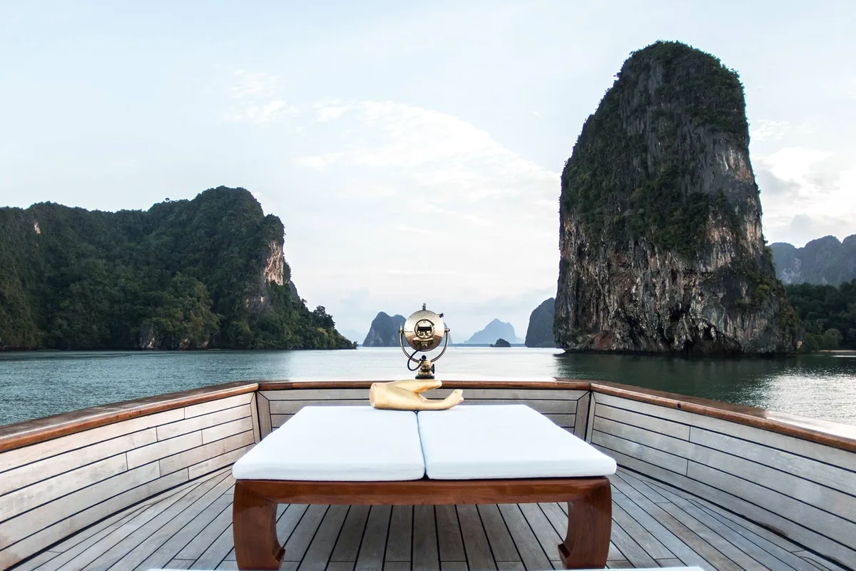 Maha Bhetra, a Motoryacht Motoryacht yacht at Mai Khao, Thailand