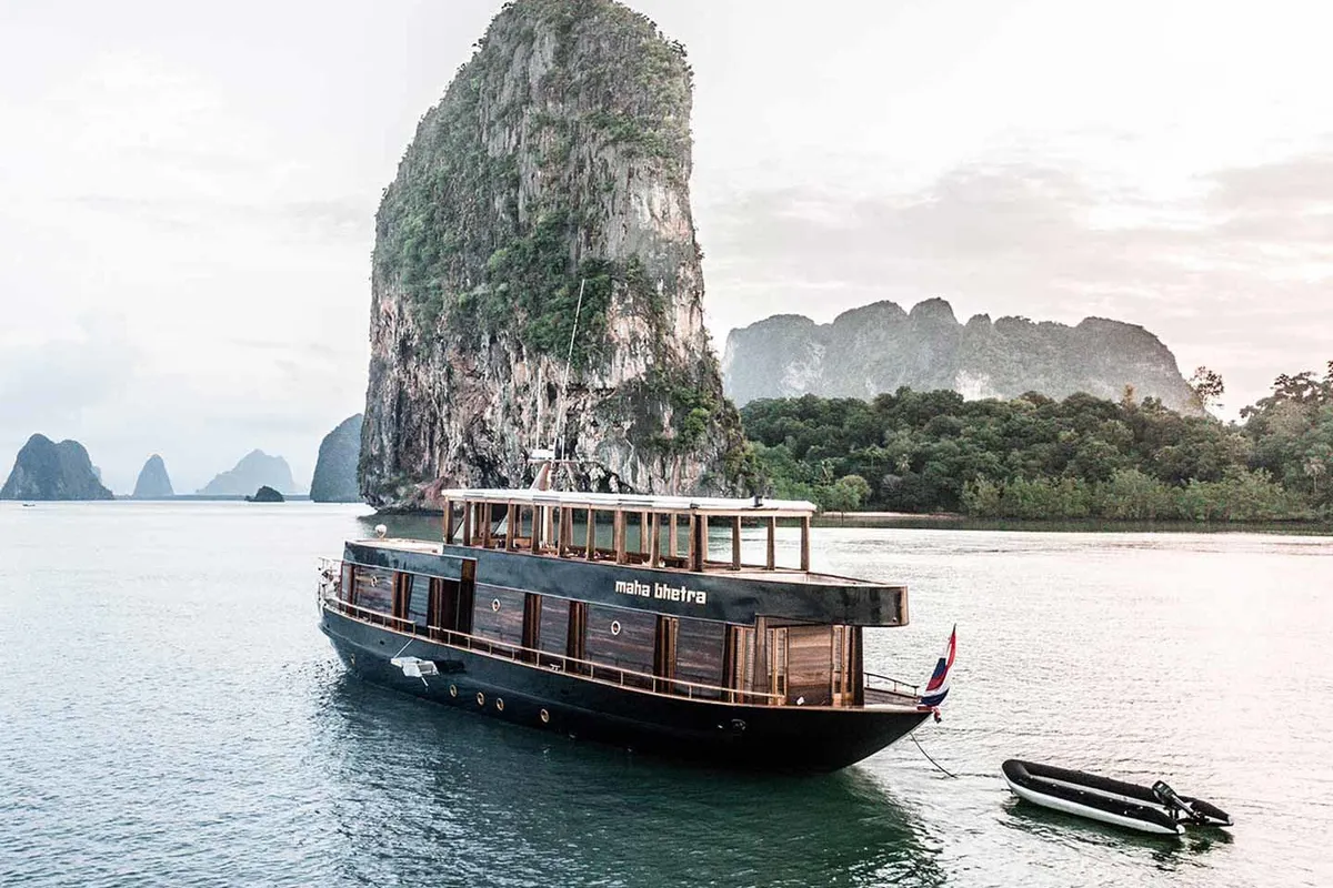 Maha Bhetra, a Motoryacht Motoryacht yacht at Mai Khao, Thailand