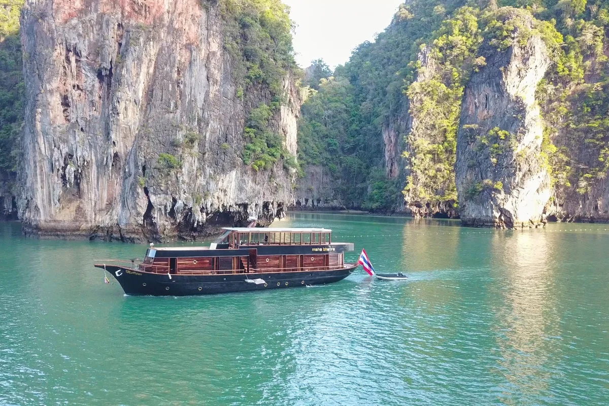 Maha Bhetra, a Motoryacht Motoryacht yacht at Mai Khao, Thailand