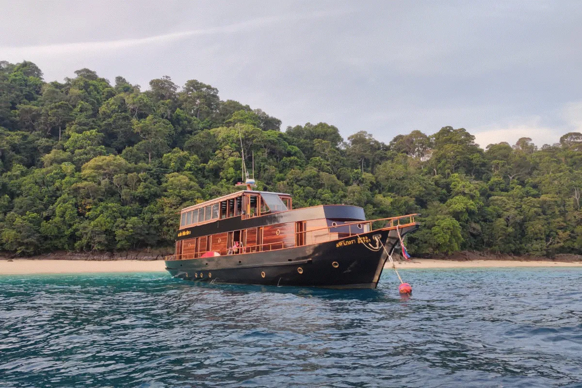 Maha Bhetra, a Motoryacht Motoryacht yacht at Mai Khao, Thailand