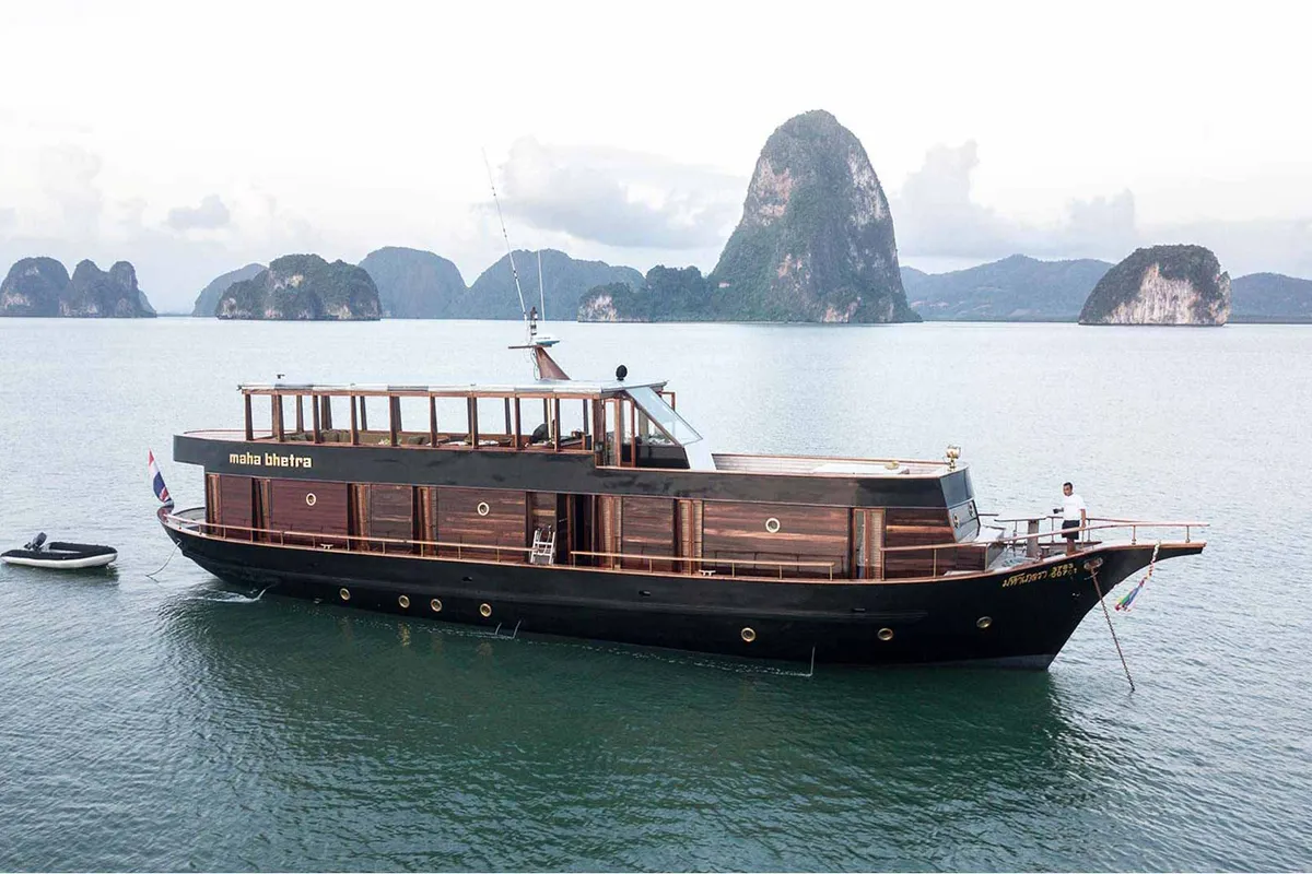 Maha Bhetra, a Motoryacht Motoryacht yacht at Mai Khao, Thailand