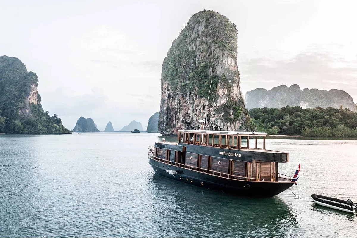 Maha Bhetra, a Motoryacht Motoryacht yacht at Mai Khao, Thailand