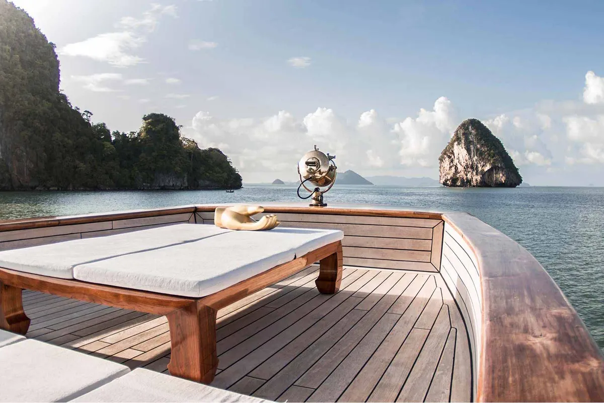 Maha Bhetra, a Motoryacht Motoryacht yacht at Mai Khao, Thailand