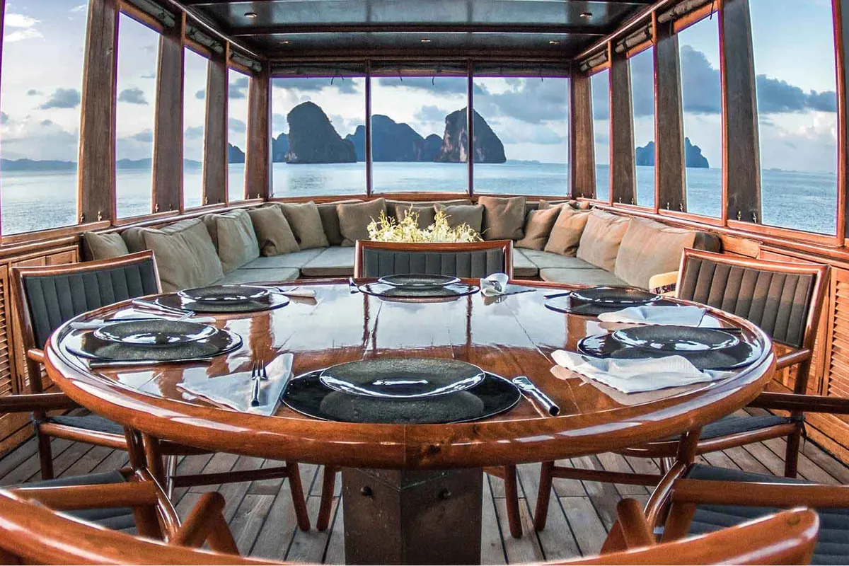 Maha Bhetra, a Motoryacht Motoryacht yacht at Mai Khao, Thailand