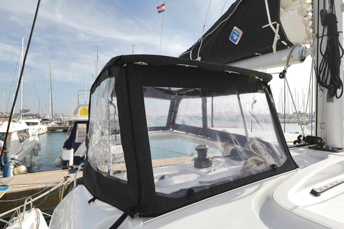 Tom & Jerry, a Lagoon 40 catamaran at Općina Sukošan, Croatia