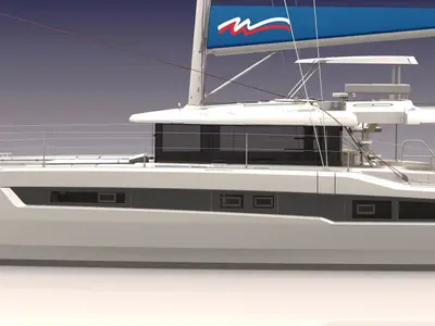 Moorings 4300 - 3 Exclusive Plus, a Leopard Leopard 43 catamaran at Uturoa, France