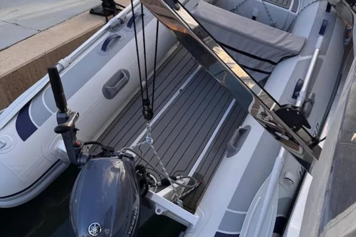 Kahuna, a Fountaine Pajot Astrea 42 Maestro catamaran at Toulon, France