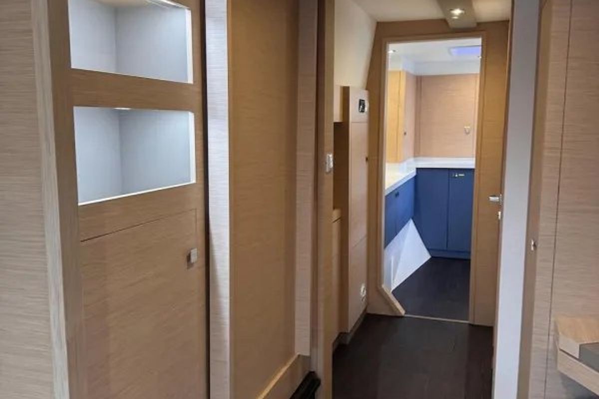 Kahuna, a Fountaine Pajot Astrea 42 Maestro catamaran at Toulon, France