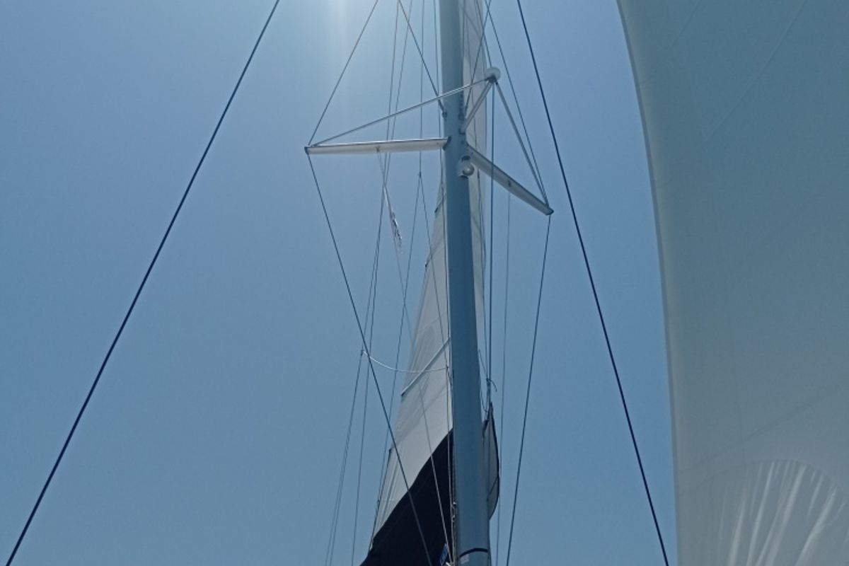 Queen Maro, a Lagoon 46 catamaran at Athens, Greece