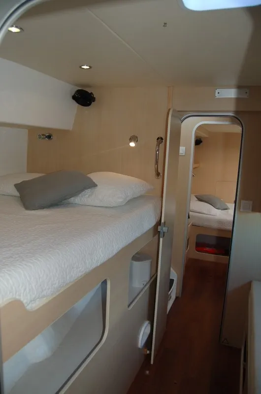 Cabin on Cabin I06 (RM), a Catlante catamarans Catlante 600 catamaran at Eden Island Marina, Seychelles