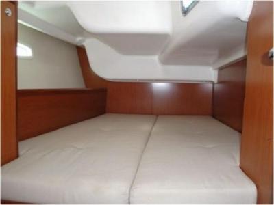 Cabin on Tosca, a Beneteau Oceanis 40 sailboat at Municipal Unit of Elefsina, Greece