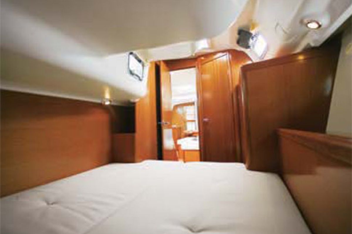 Cabin on Tosca, a Beneteau Oceanis 40 sailboat at Municipal Unit of Elefsina, Greece