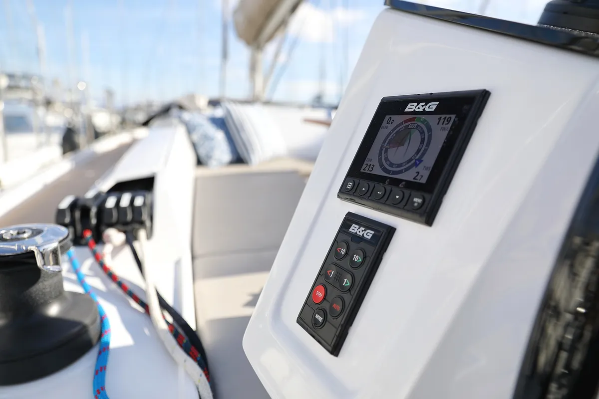 Chrisphi, a Hanse Yachts Hanse 460 sailboat at Seget Donji, Croatia