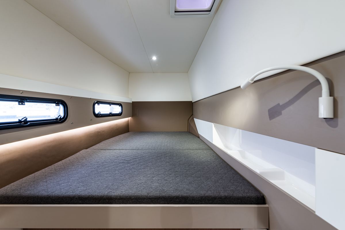 Cabin on Alba, a Bali 4.3 catamaran at Municipal Unit of Lefkada, Greece