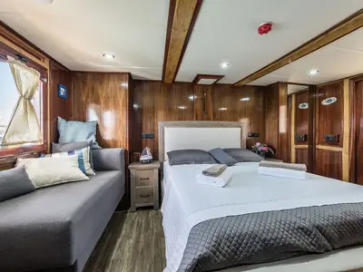 Cabin on ADRIATIC BREEZE, a Custom Made Adriatic Breeze yacht at Split, Croatia