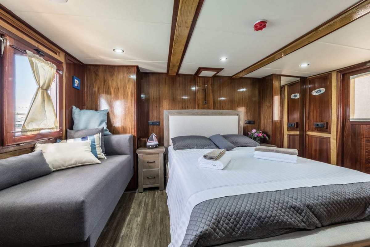 Cabin on ADRIATIC BREEZE, a Custom Made Adriatic Breeze yacht at Split, Croatia