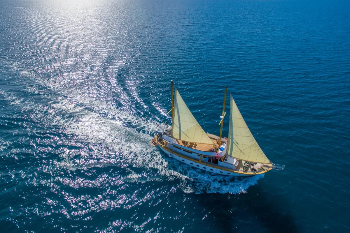 Exterior view of ADRIATIC BREEZE, a Custom Made Adriatic Breeze yacht at Split, Croatia