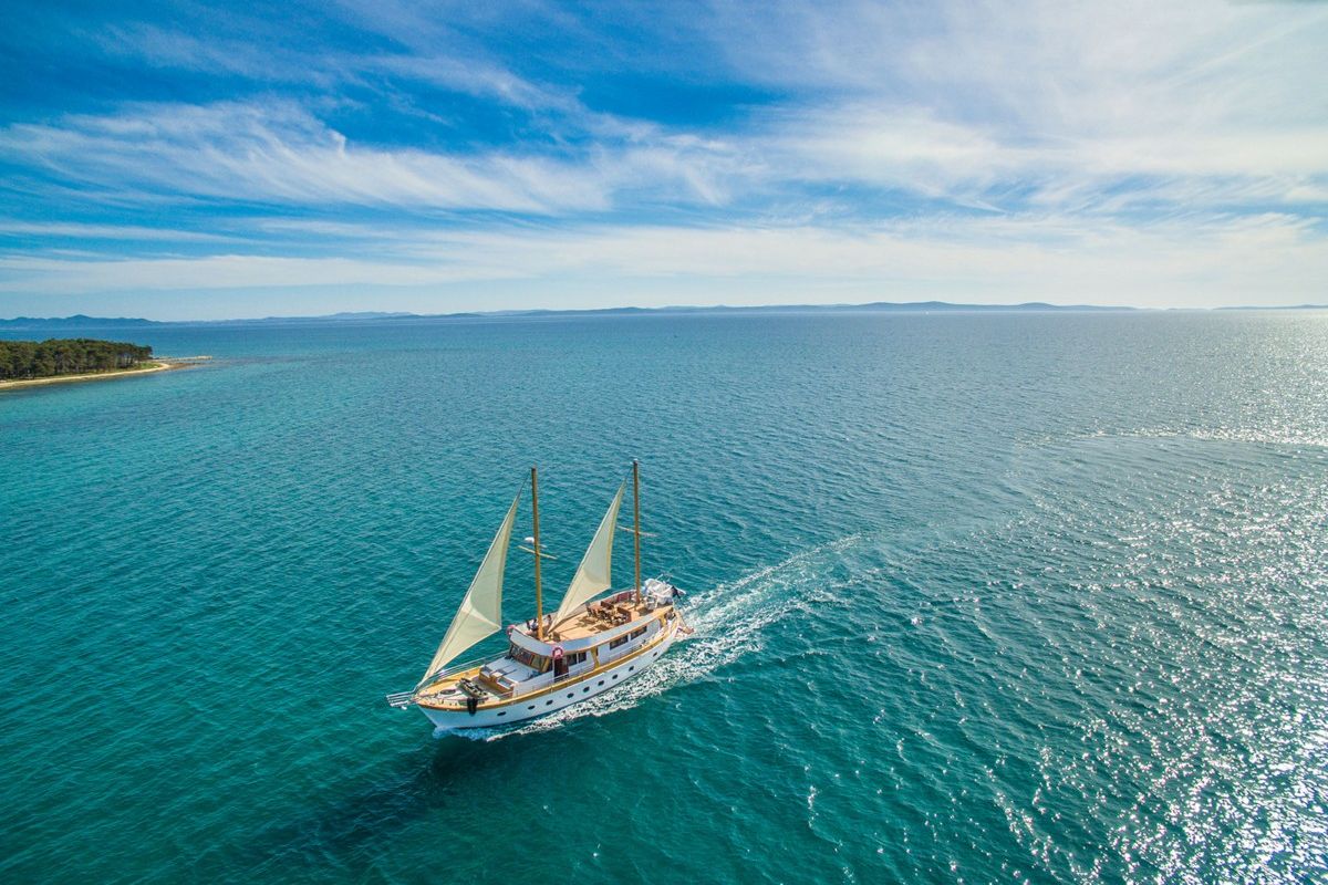 Exterior view of ADRIATIC BREEZE, a Custom Made Adriatic Breeze yacht at Split, Croatia